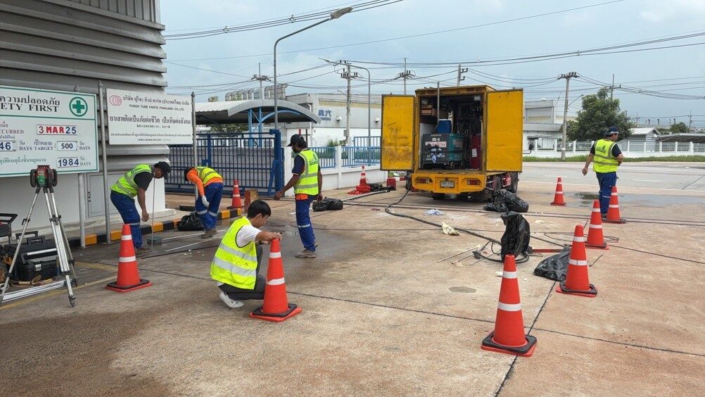 Carpark surface reinforcement